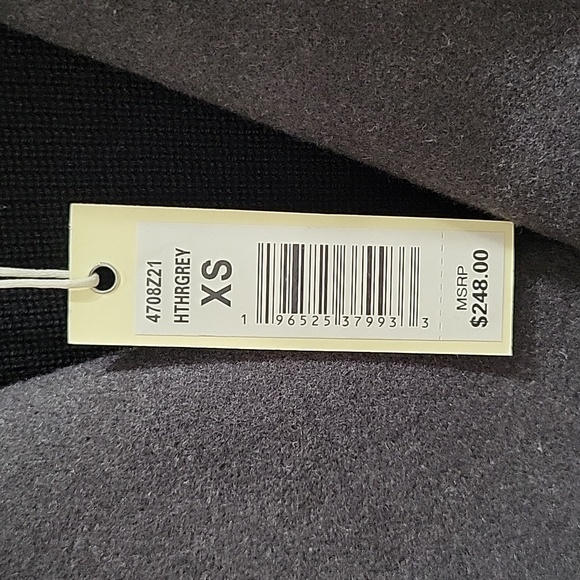 NWT Max Studio Long Coat in Gray - Picture 4 of 7